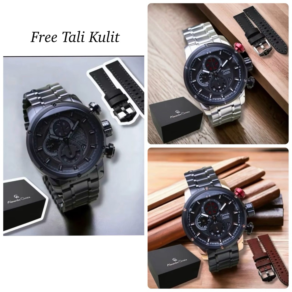 Jam Tangan Pria Alexandre Christie 6239 AC6239 6654