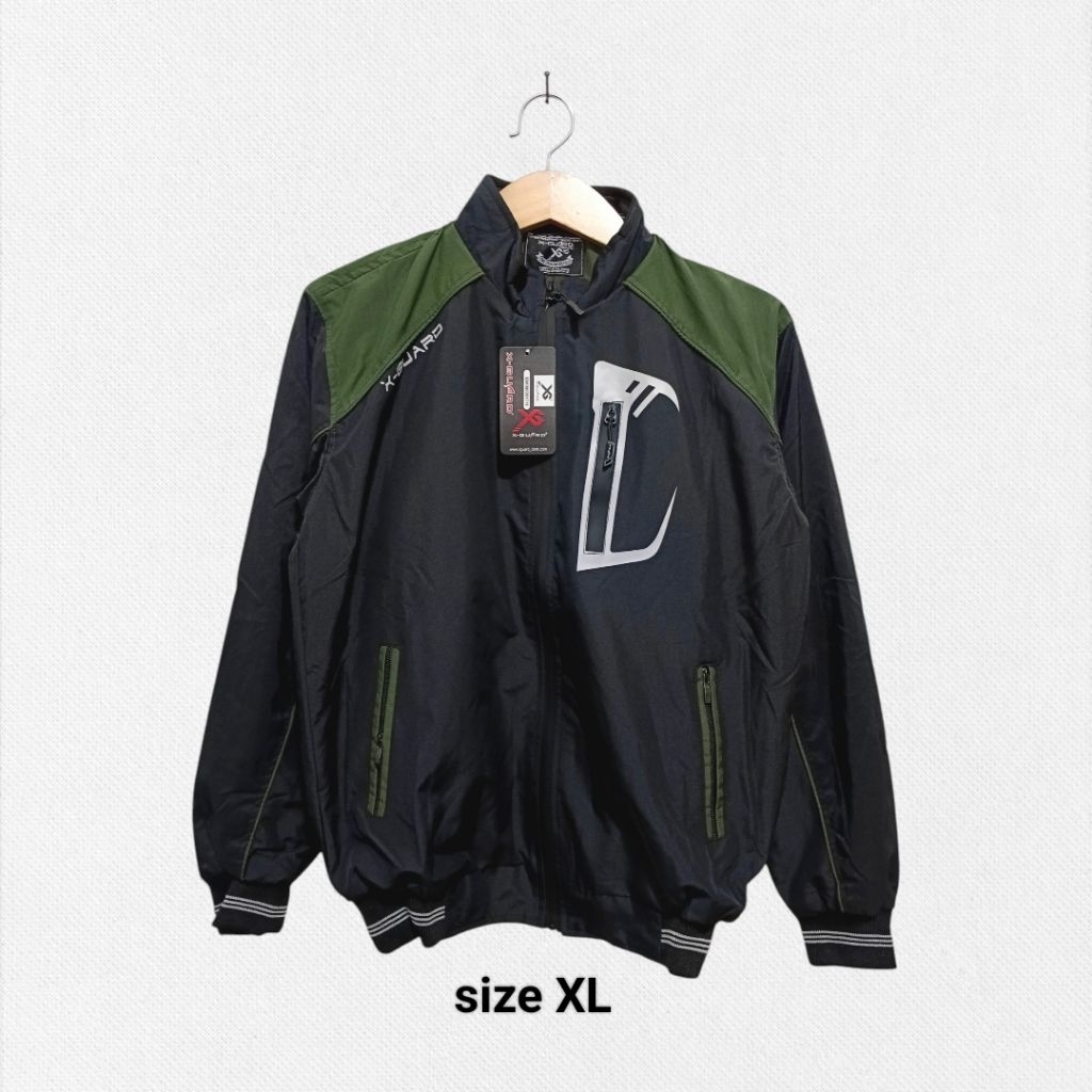 jaket X-guard kerah