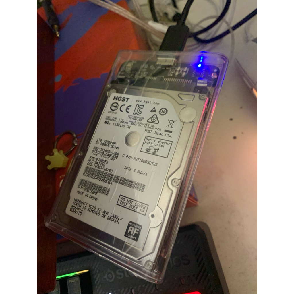 Hardisk HDD 2.5 inch HGST 1 TB 7200rpm 6gbps sata 3