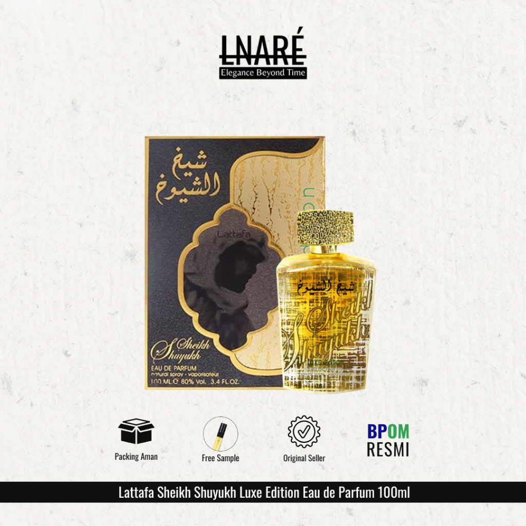 Lattafa Sheikh Shuyukh Luxe Edition Eau de Parfum 100ml