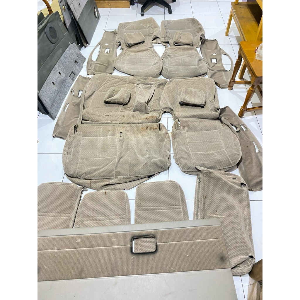 cover doortrim/jok interior set kijang kapsul 2003