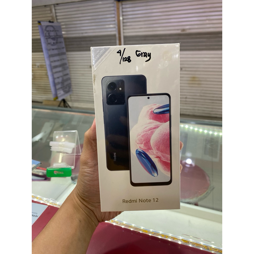 redmi Note 12 ram 4/128 fresh segel