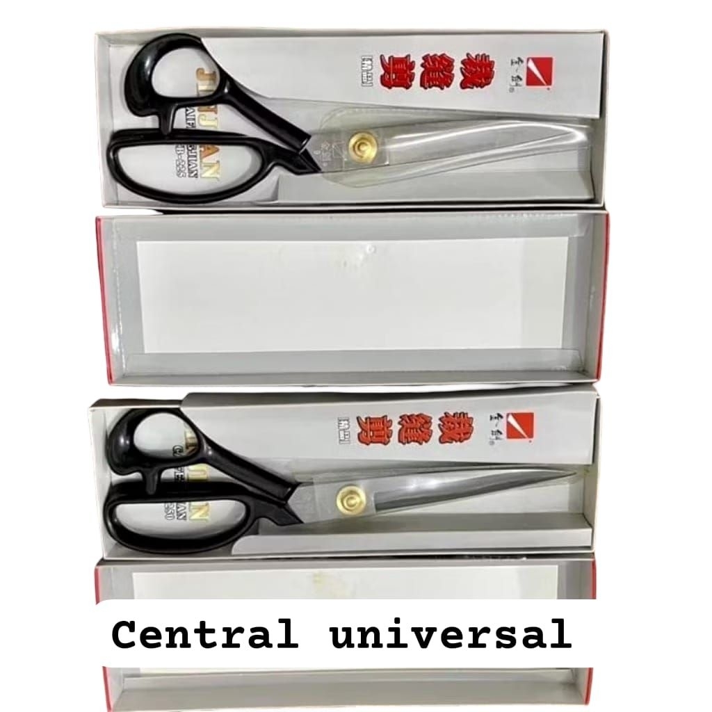 gunting kain besar jinjian 9” 10”  gunting cai feng jian besar tajam /gunting kain premium / gunting