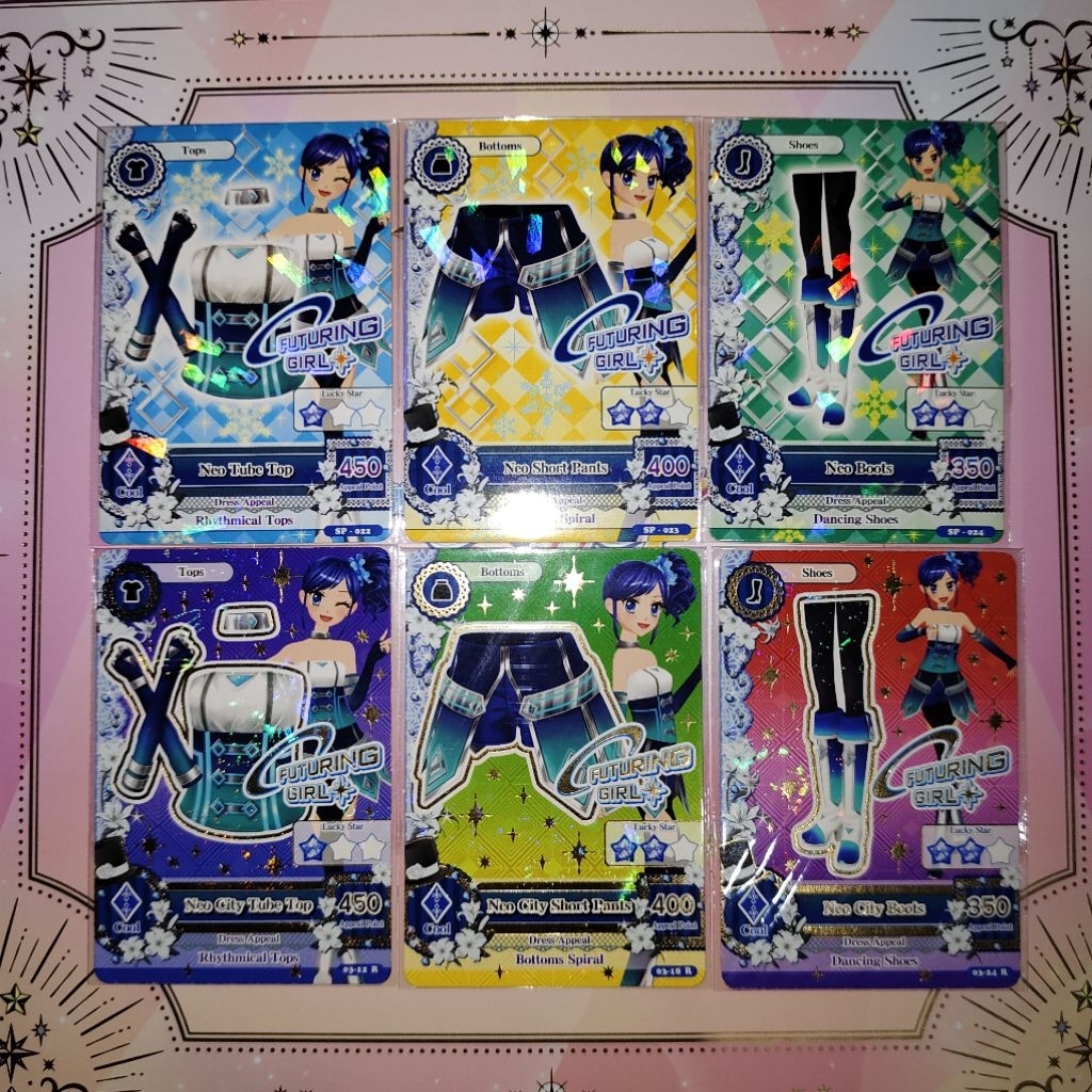 Aikatsu Aoi Neo Set Futuring Girl Cool Promotion Rare