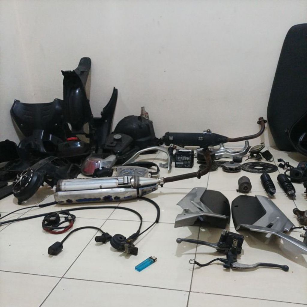 knalpot nouvo z + blok head copotan