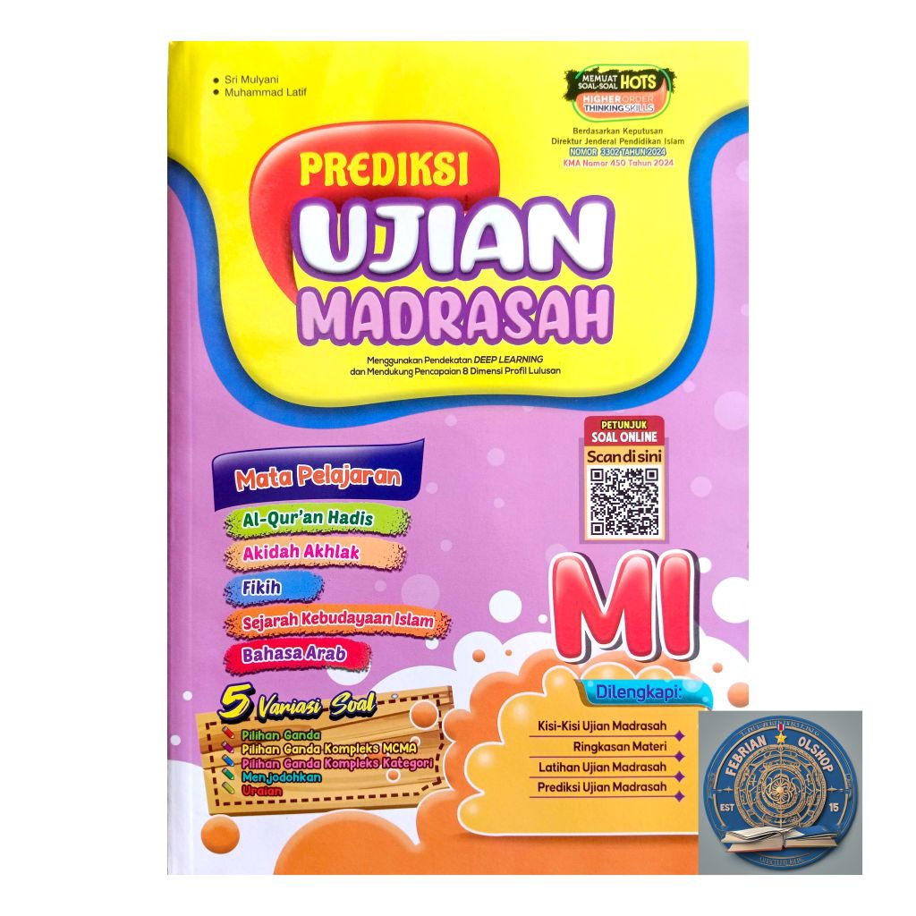 Prediksi Ujian Madrasah MI KMA Nomor 450 Tahun 2024