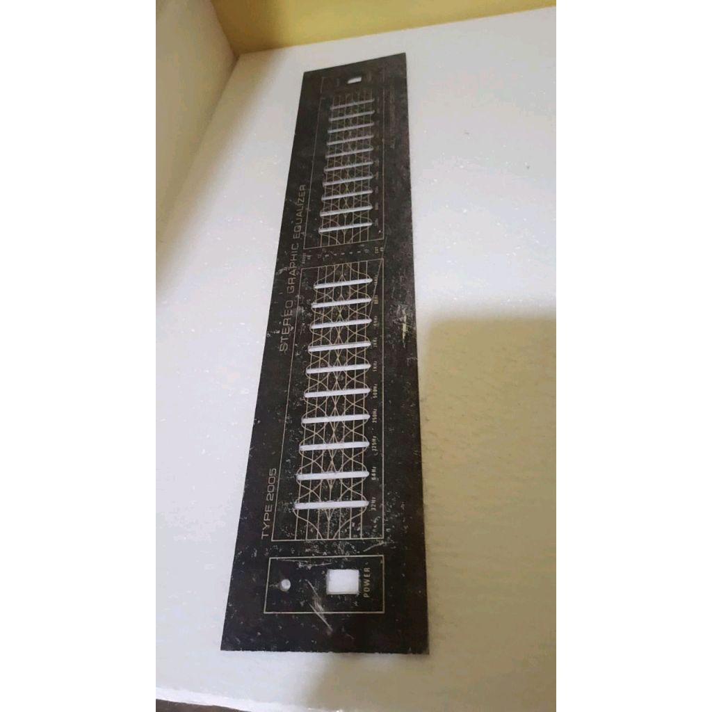 panel equalizer 10 ch bekas