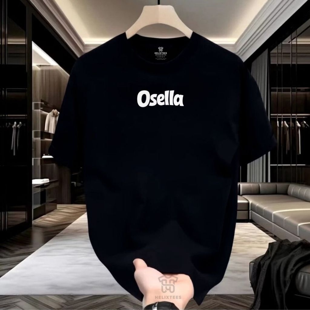 Kaos OSELLA Cotton 20S Nyaman & Lembut Cewek-Cowok Unisex