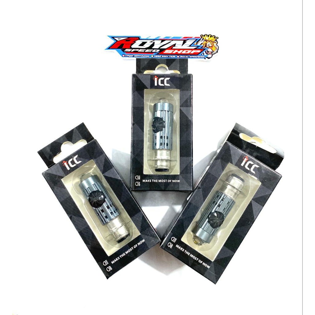 LAMPU LASER H6 ICC PAKE KIPAS PUTIH KUNING LAMPU LED