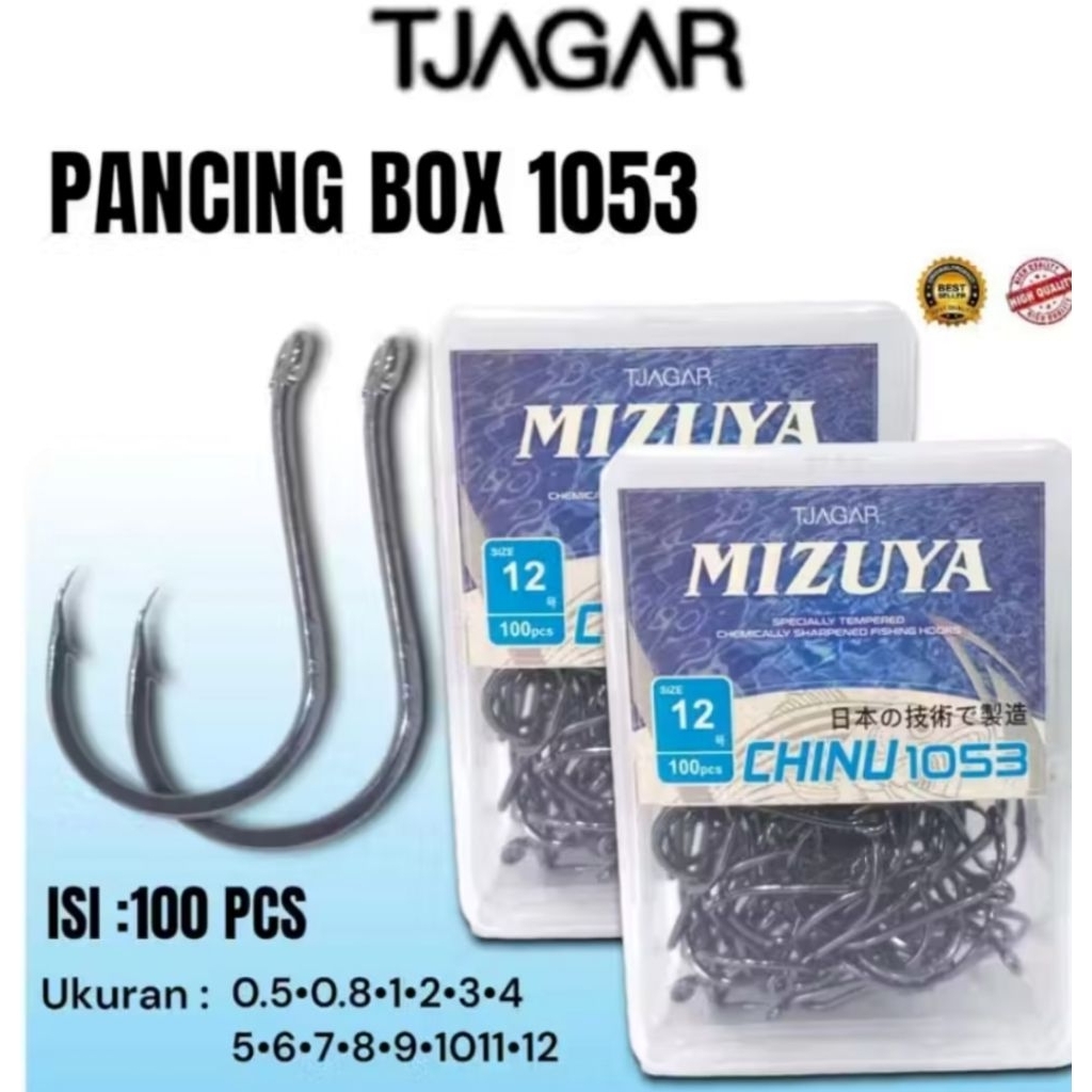 Mata pancing KOTAK TJAGAR MIZUYA 1053 ISI 100PCS