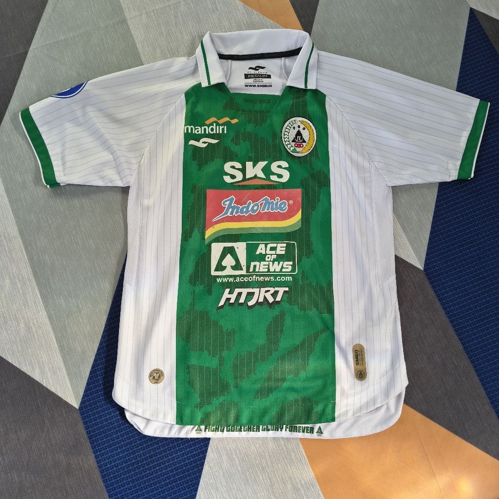 Jersey PSS Sleman 2021/2022 Away Matchworn Evans size M + celana