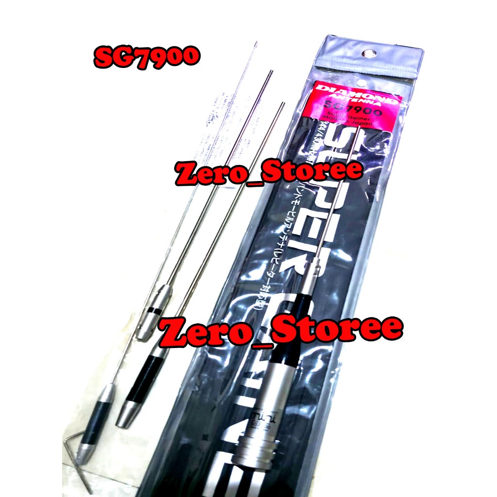 Antena Diamond SG-7900 Antena Mobil Tekuk Dualband Rig HT SG7900 antena dual band mobil asli jepang 