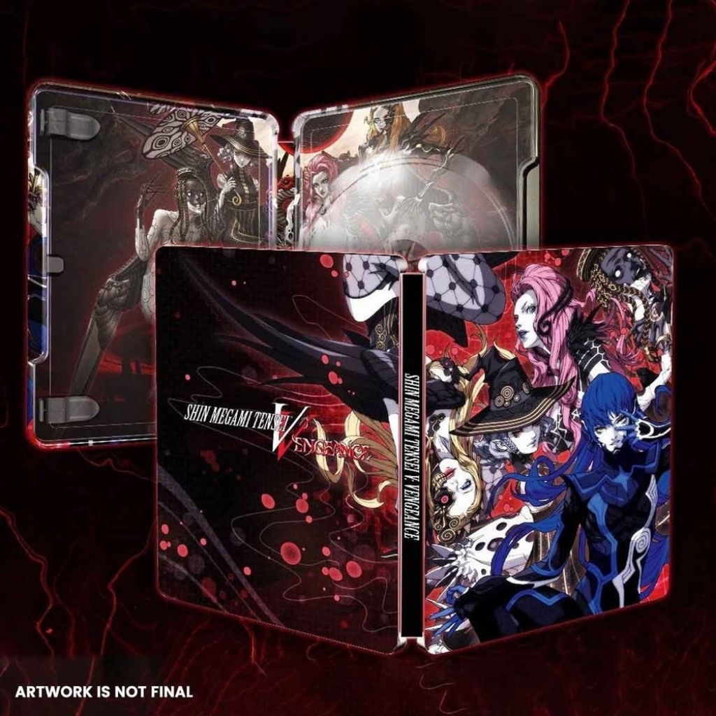 Ps4/ps5 Shin Megami Tensei V Vengeance Steelbook Only