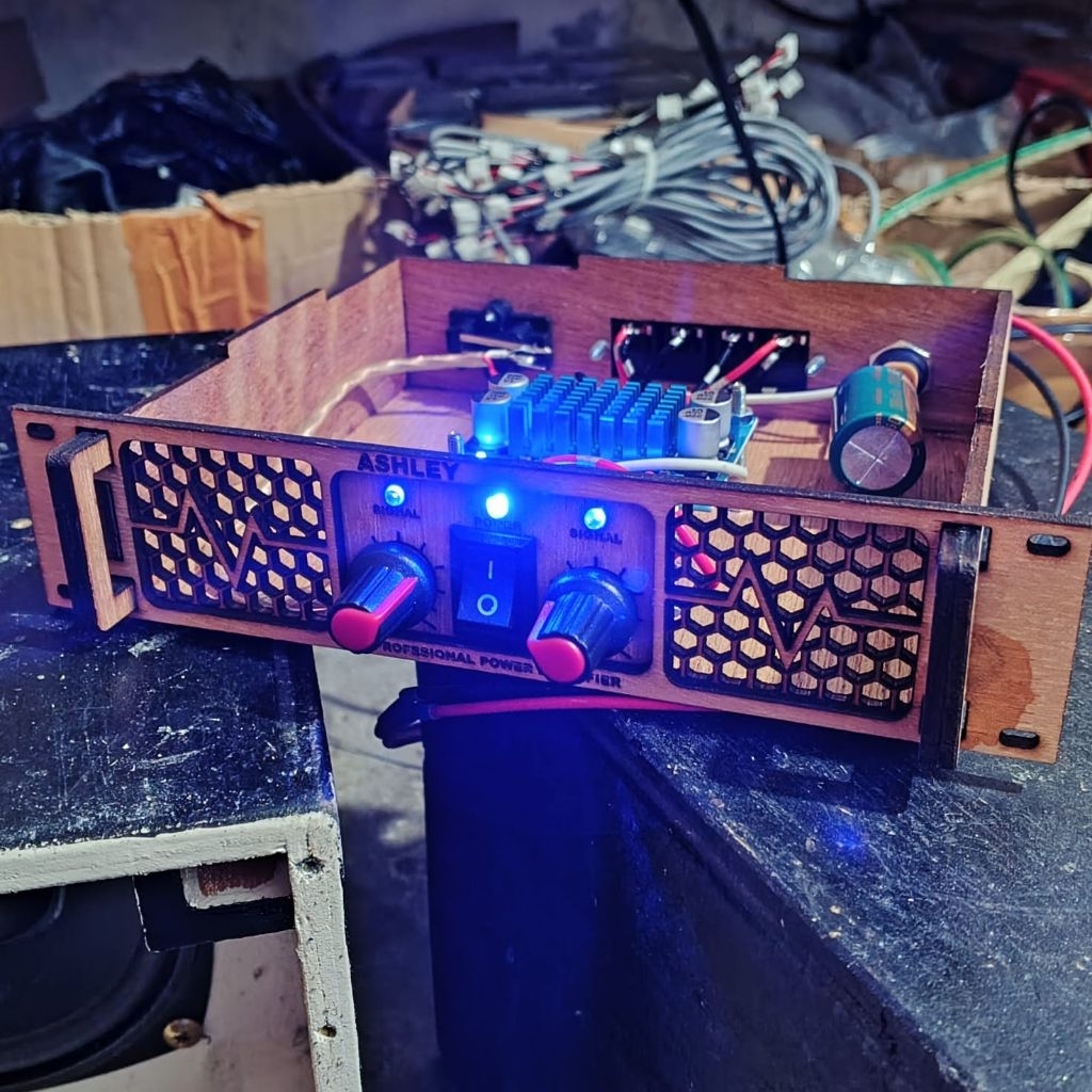 POWER AMPLIFIER MINI CLASS D STEREO 2 CHANEL 30X30WATT TPA 3110 .. AMPLI MINI DC 12VOLT SUARA JERNIH