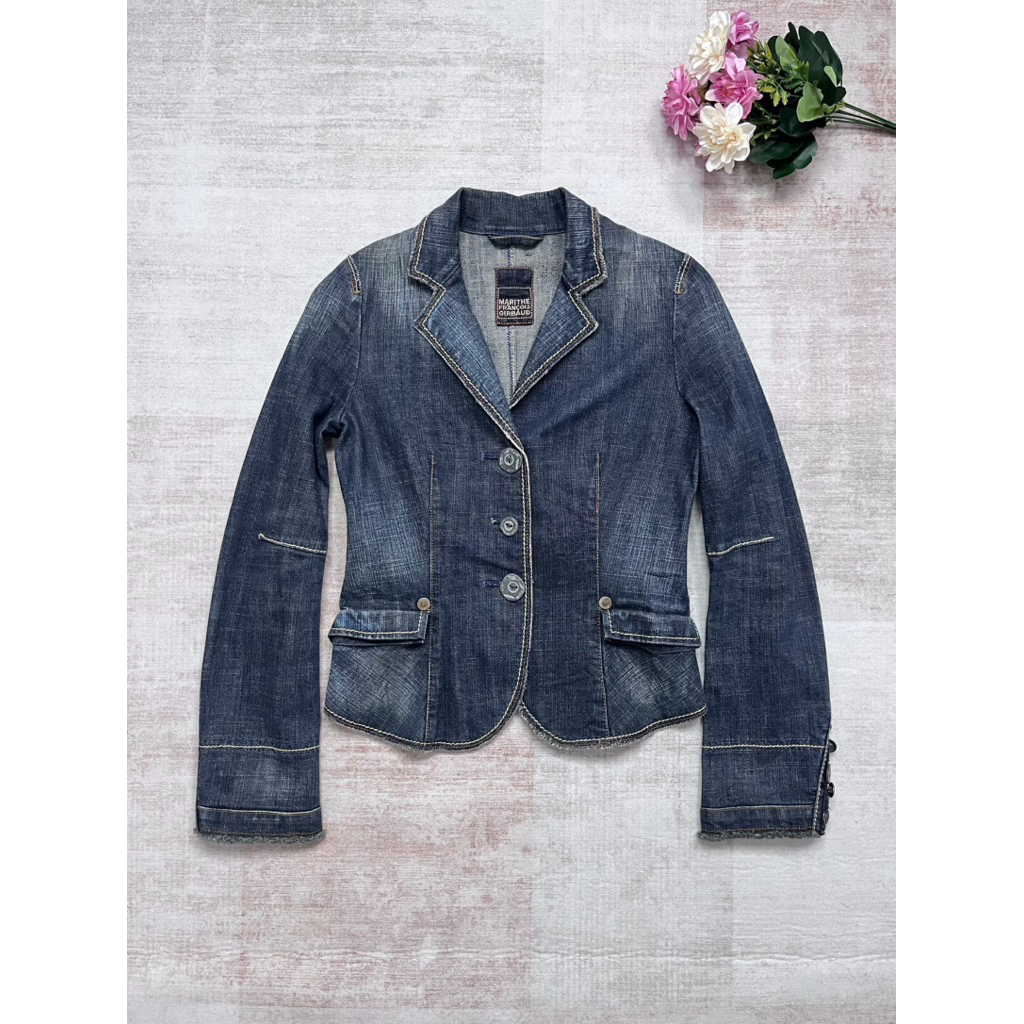 Vintage 00s Denim Jacket by Marithé François Girbaud