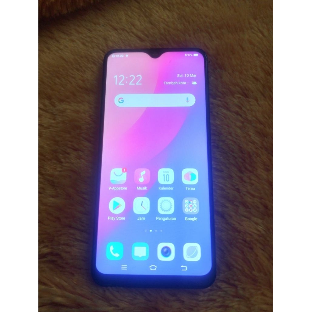 frame lcd touchscreen vivo y12 y15 y17 copotan normal