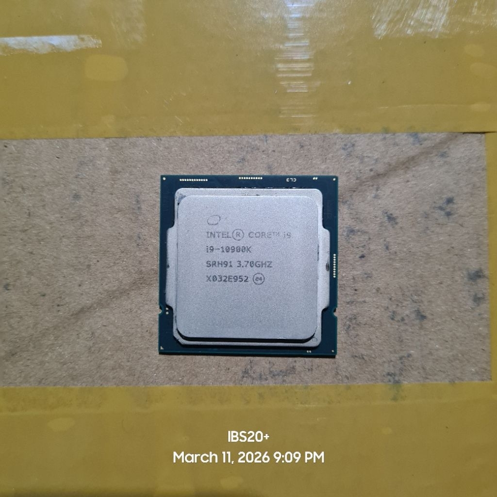 PROCESSOR INTEL CORE I9 10900K GEN 10 LGA 1200
