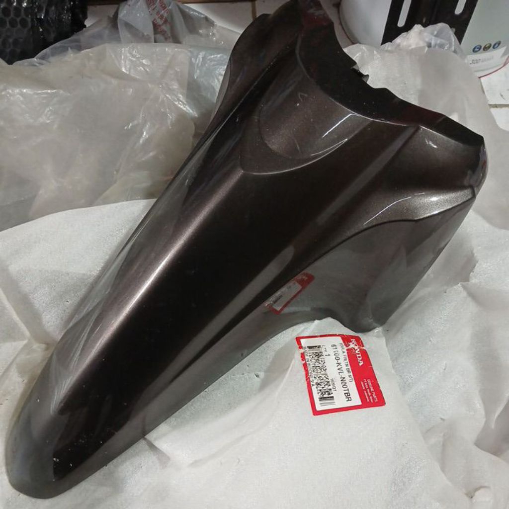 61100 KVL N00TBR FENDER SPAKBOR DEPAN SUPRA X125 BATMAN NEW ORIGINAL