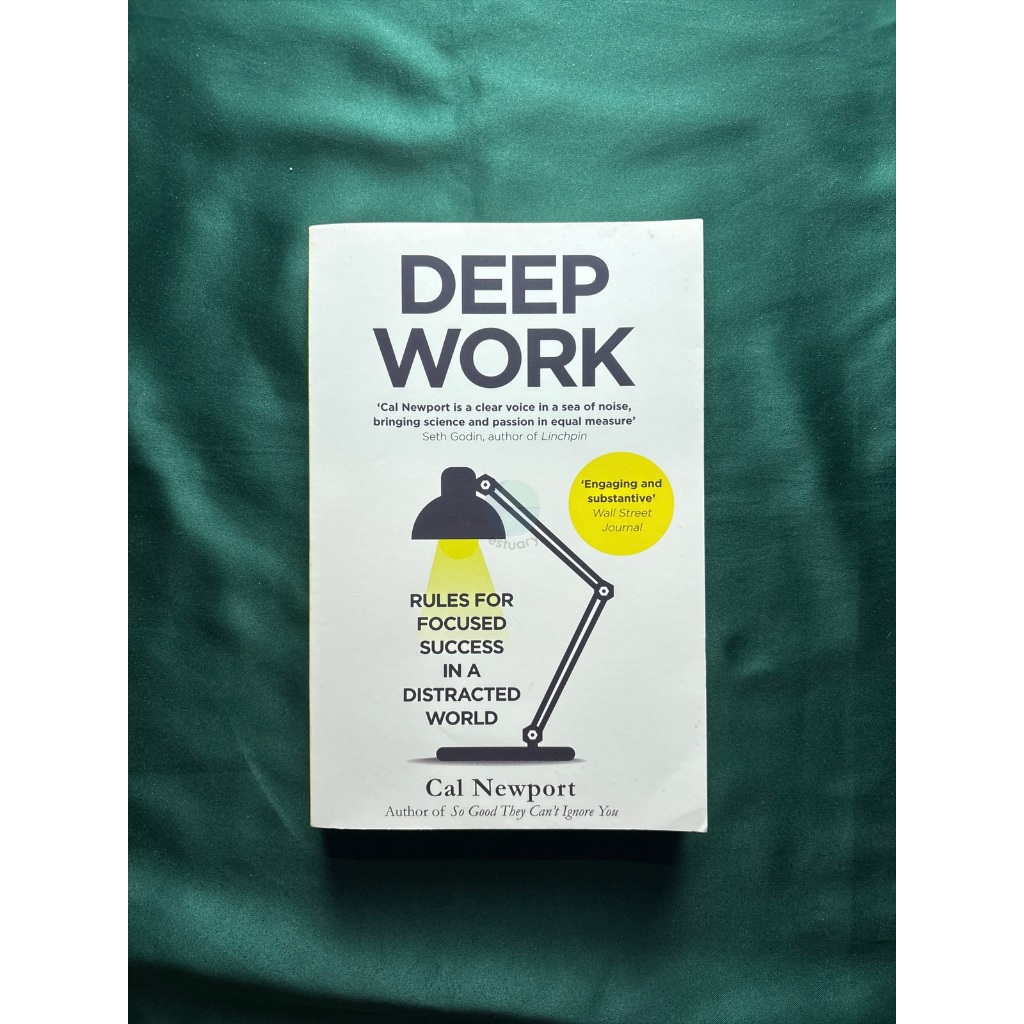 PRELOVED - Novel/Buku Deep Work - Cal Newport