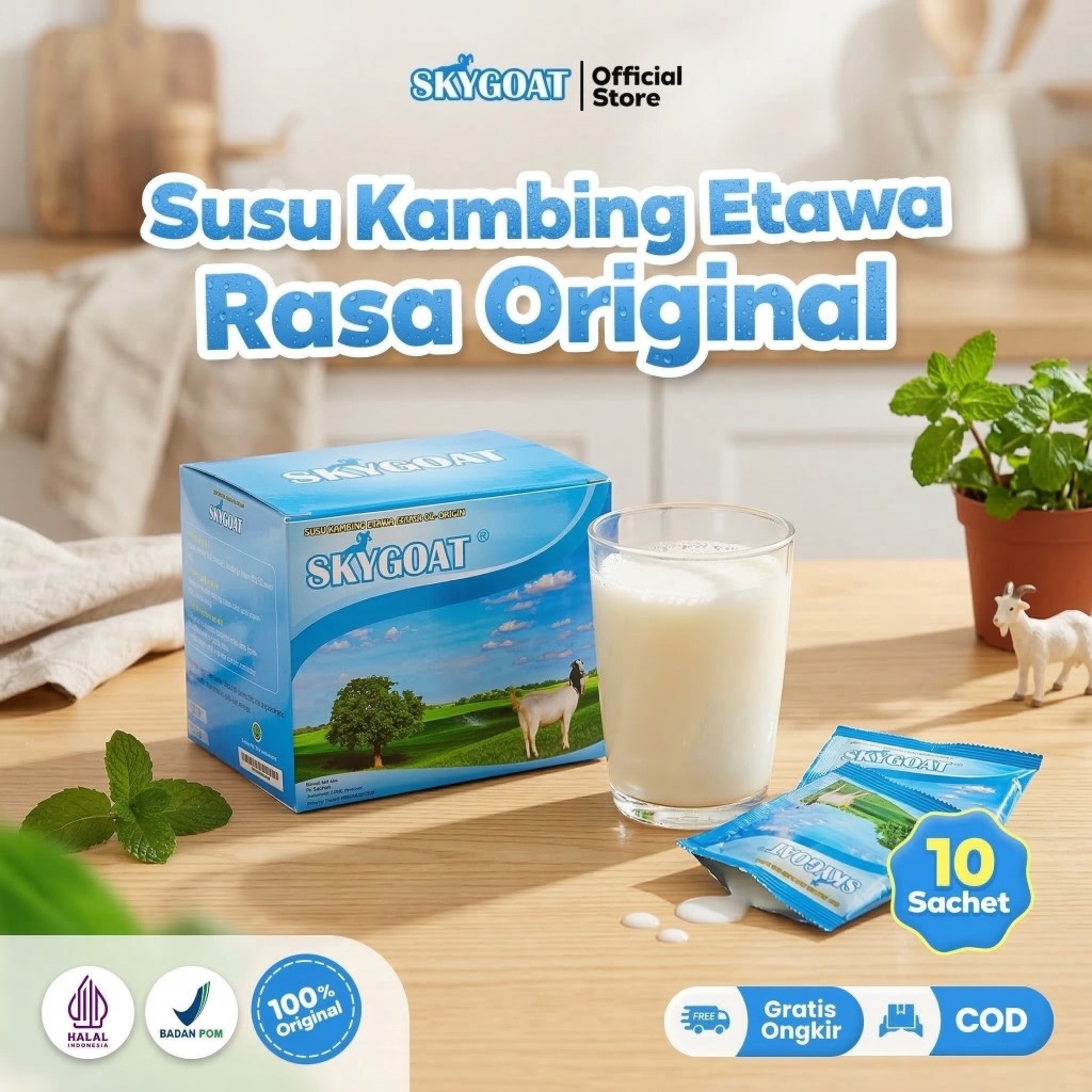 Susu Sky Goat Kambing Etawa Bubuk - Vanila