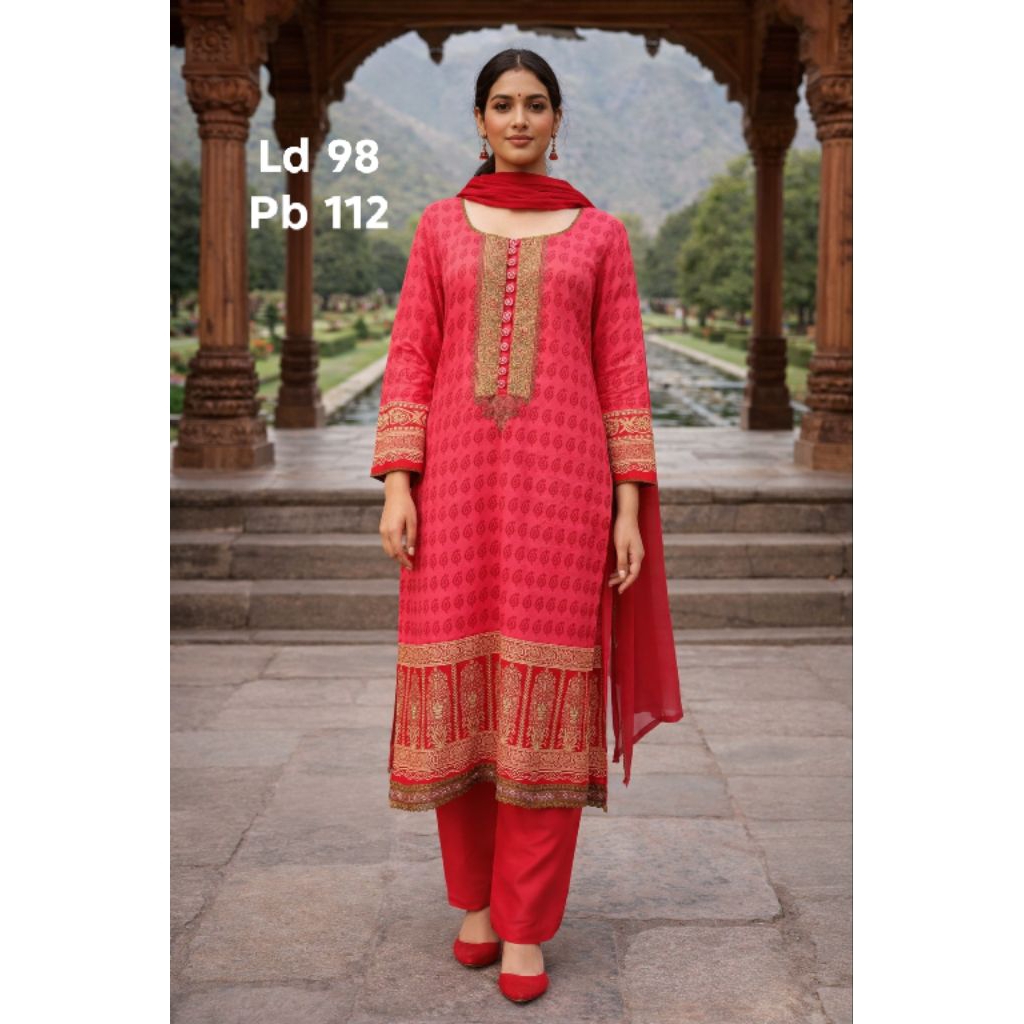 # - TjM408 Salwar Kameez Model Kurti India Pakistan Premium Original Baju Full Bordir