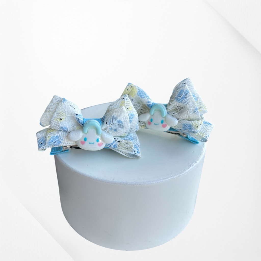 sanrio cinnamorrol melody kuromi flower standing clip