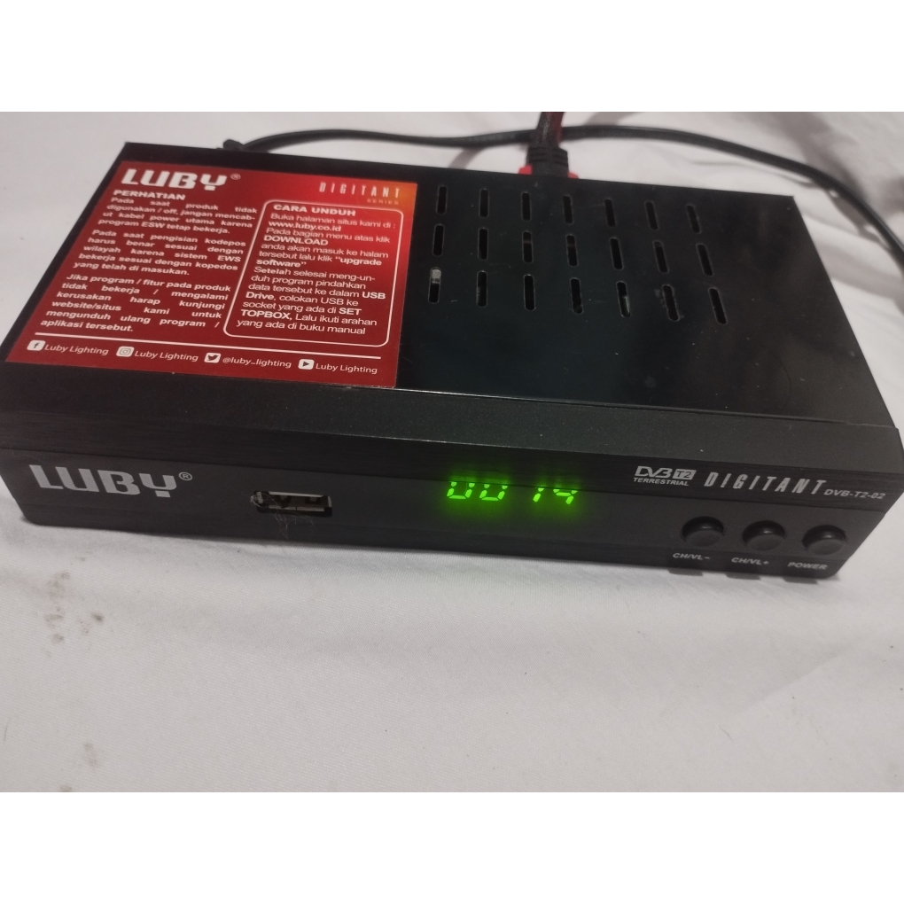Set Top Box Luby 01 DVBT2