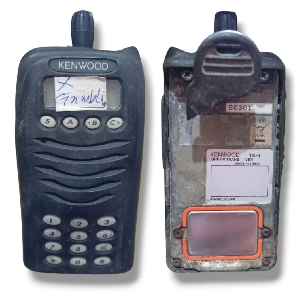 HT KENWOOD TK-3 UHF / TH-255A Bahan Gambling