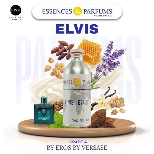 ELVIS INSPIRED VERSACI ERUS - GRADE A - BY ESSENCES & PARFUMS - ASLI 100%