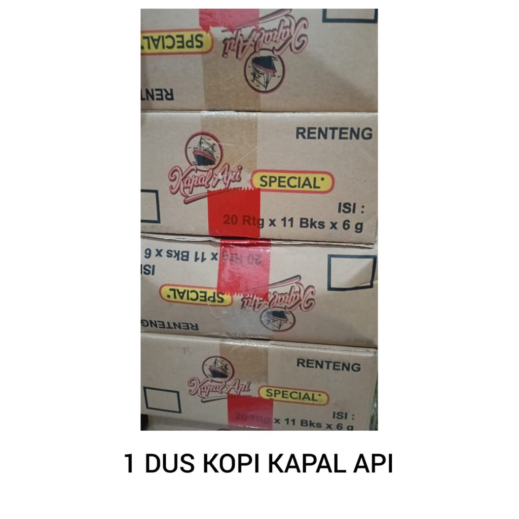 Kopi kapal api 1 dus