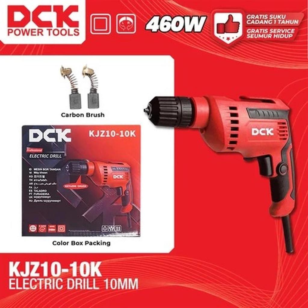 DCK KJZ10-10K Electric Drill 10mm/Bor 10mm DCK