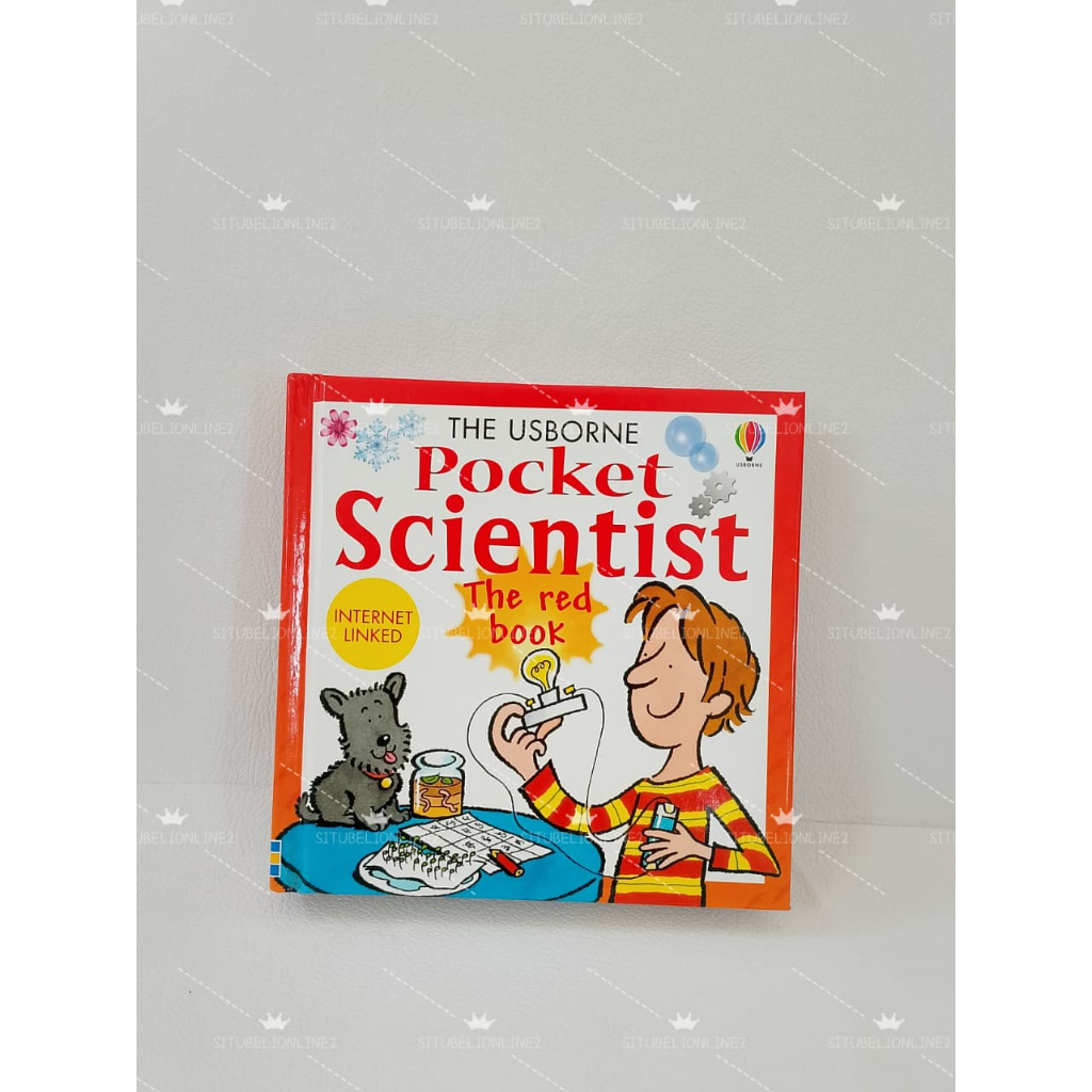 Preloved Buku Anak THE USBORNE POCKET SCIENTIST – The Red Book