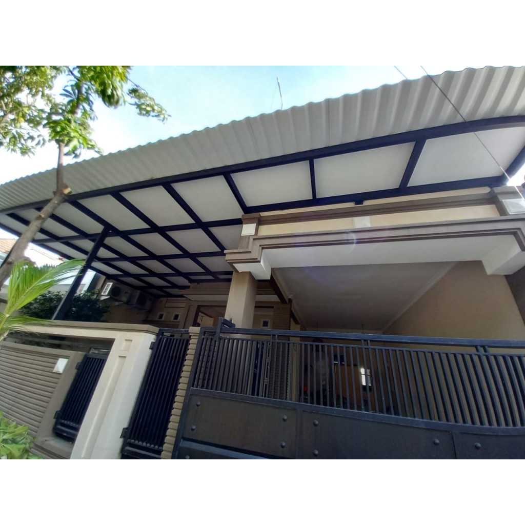 Kanopi Upvc Kombinasi Plafon GRC