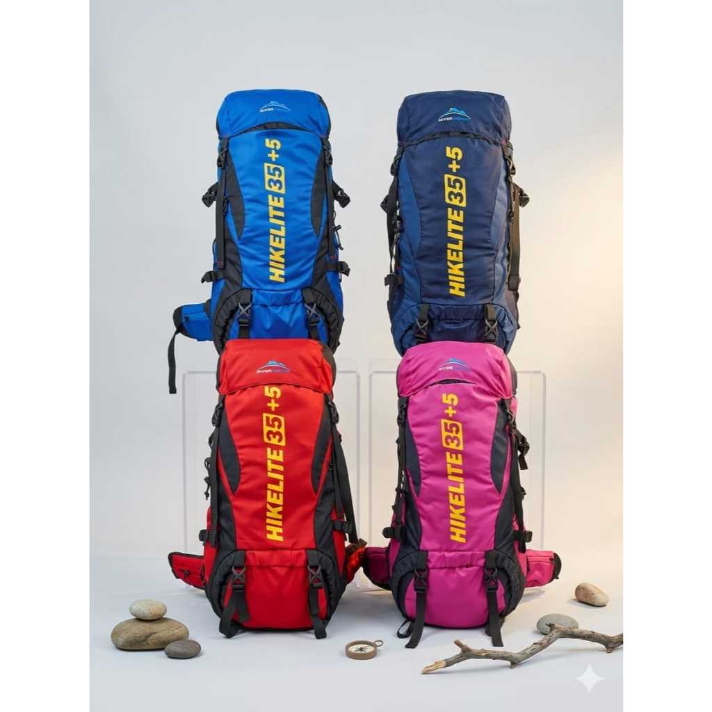 TAS GUNUNG /CARRIER HIKELITE 35+5L RIVERMOUNT OUTDOORGEAR TAS SEMI CARRIER INCLUDE RAINCAVER