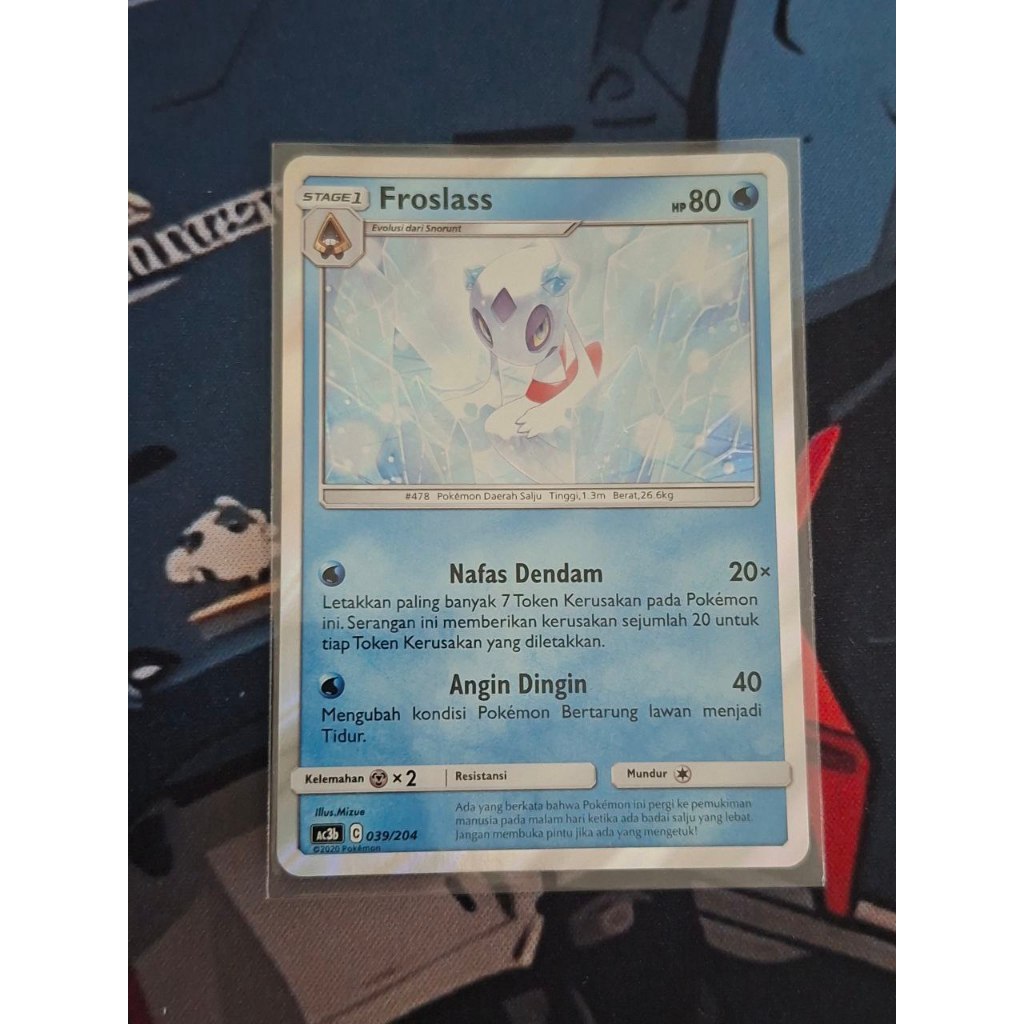 Froslass Pokemon Indonesia 39/204