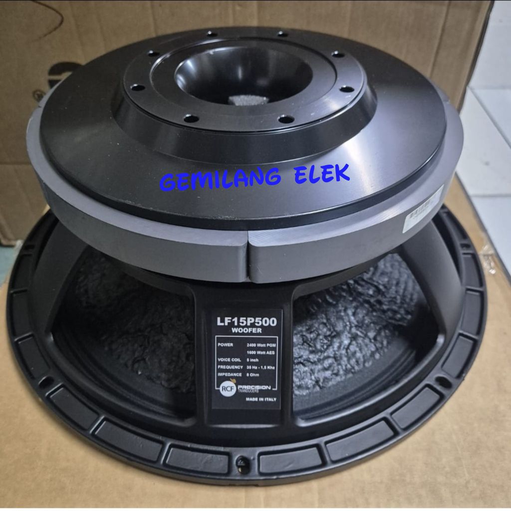 Speaker Komponen RCF LF15P500 Coil 5 15 inch