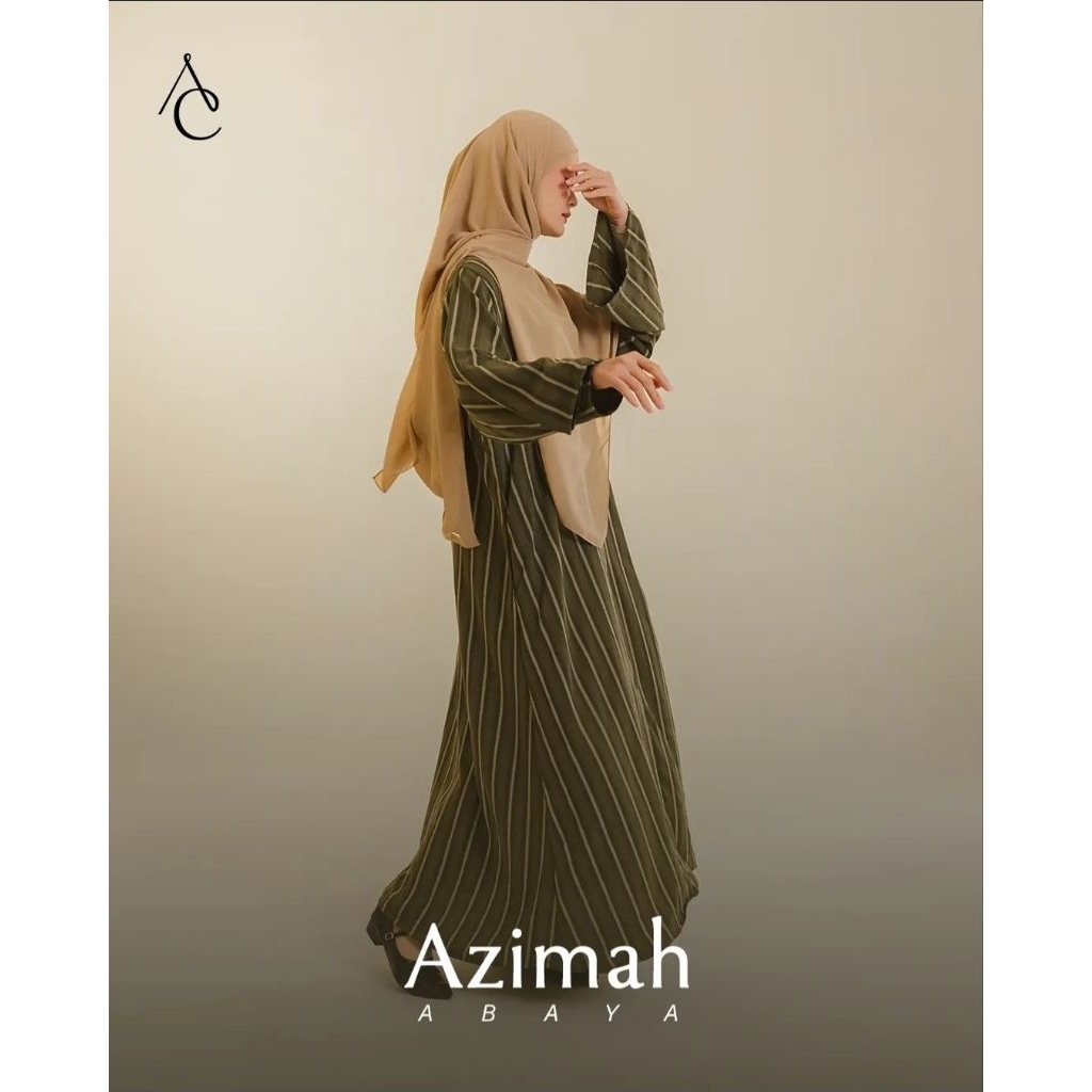 PRELOVED AZIMAH ABAYA ALUR CERITA Size L