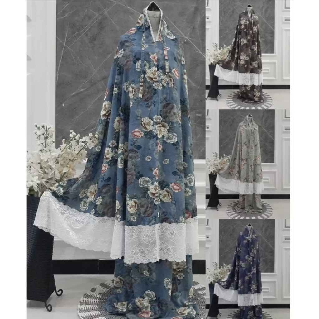 MUKENA JUMBO BAHAN RAYON PREMIUM // MUKENAH VISCOSE PREMIUM