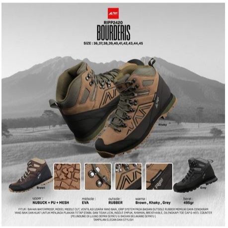 Rei Sepatu Gunung Pria Bourderis Arei Outdoorgear