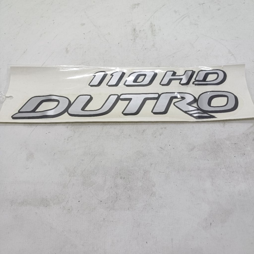 Stiker tempel Emblem Hino DUTRO 110 HD