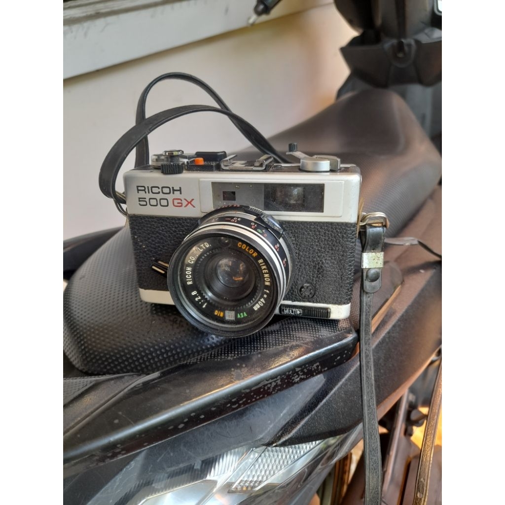 kamera antik ricoh 500gx bekas keren