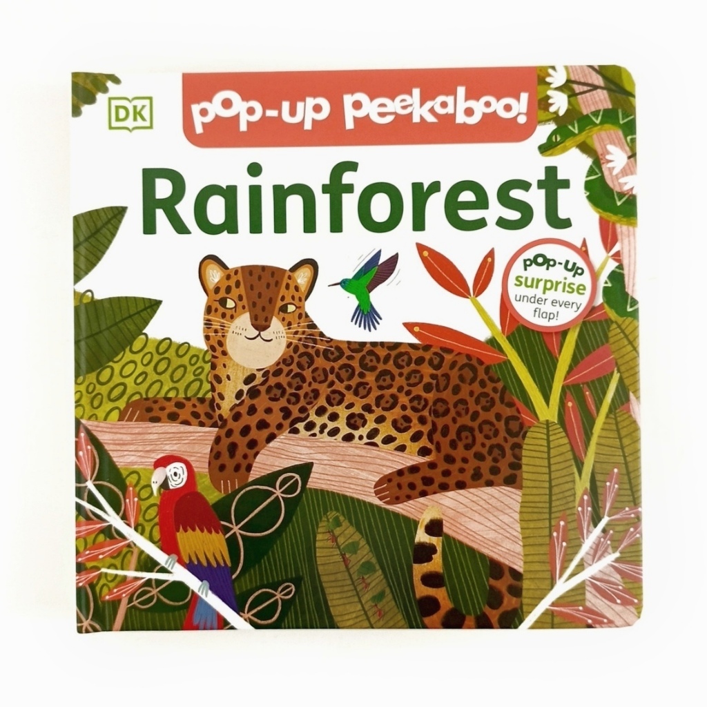 DK Pop-Up Peekaboo Rainforest Interaktif Untuk Anak
