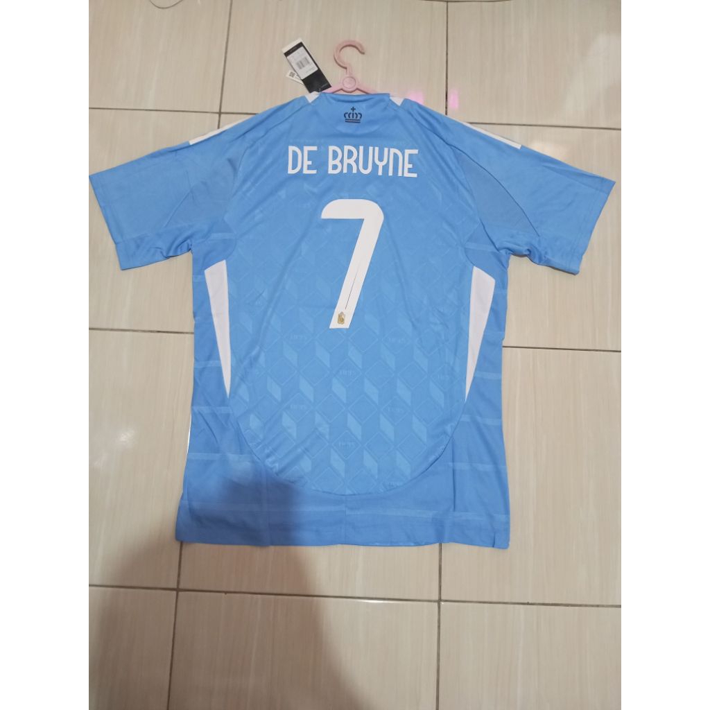 ( BNWT ) JERSEY PLAYER ISSUE BEL_GIA ( DE BRUYNE )