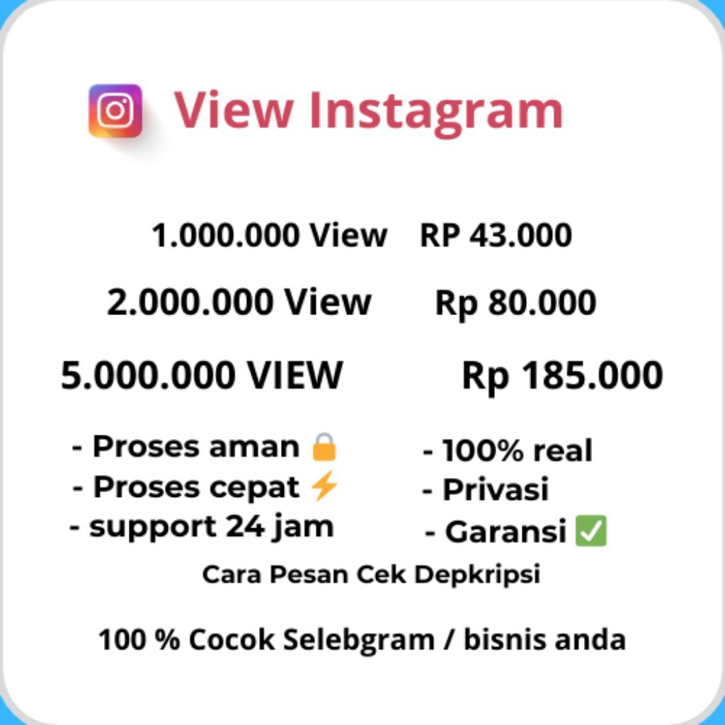 View instagram Permanen Proses cepat aman garansi live time