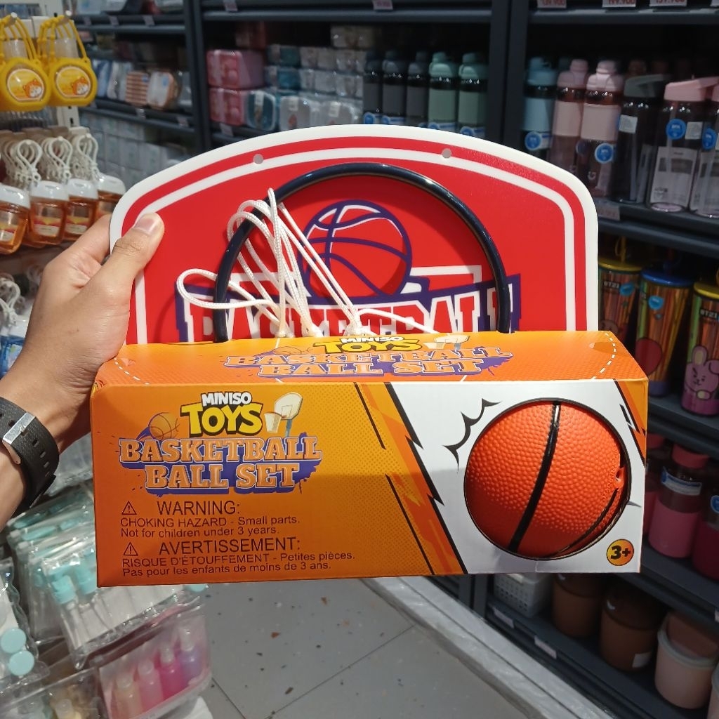 MINISO Basketball Ball Set ( Set Bola Basket )