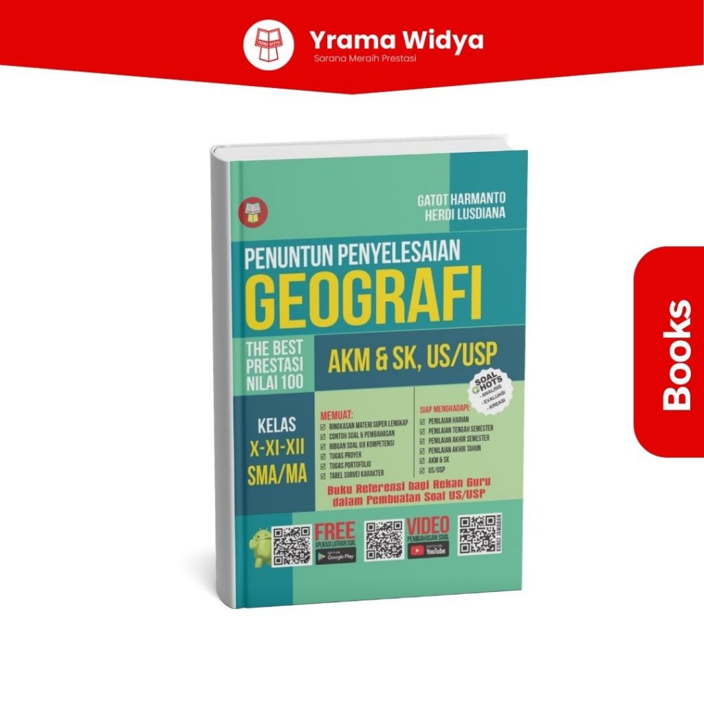 Penuntun Penyelesaian Geografi SMA/MA Kelas X- XI- XII  ( Gatot Harmanto & Herdi Lusdiana )