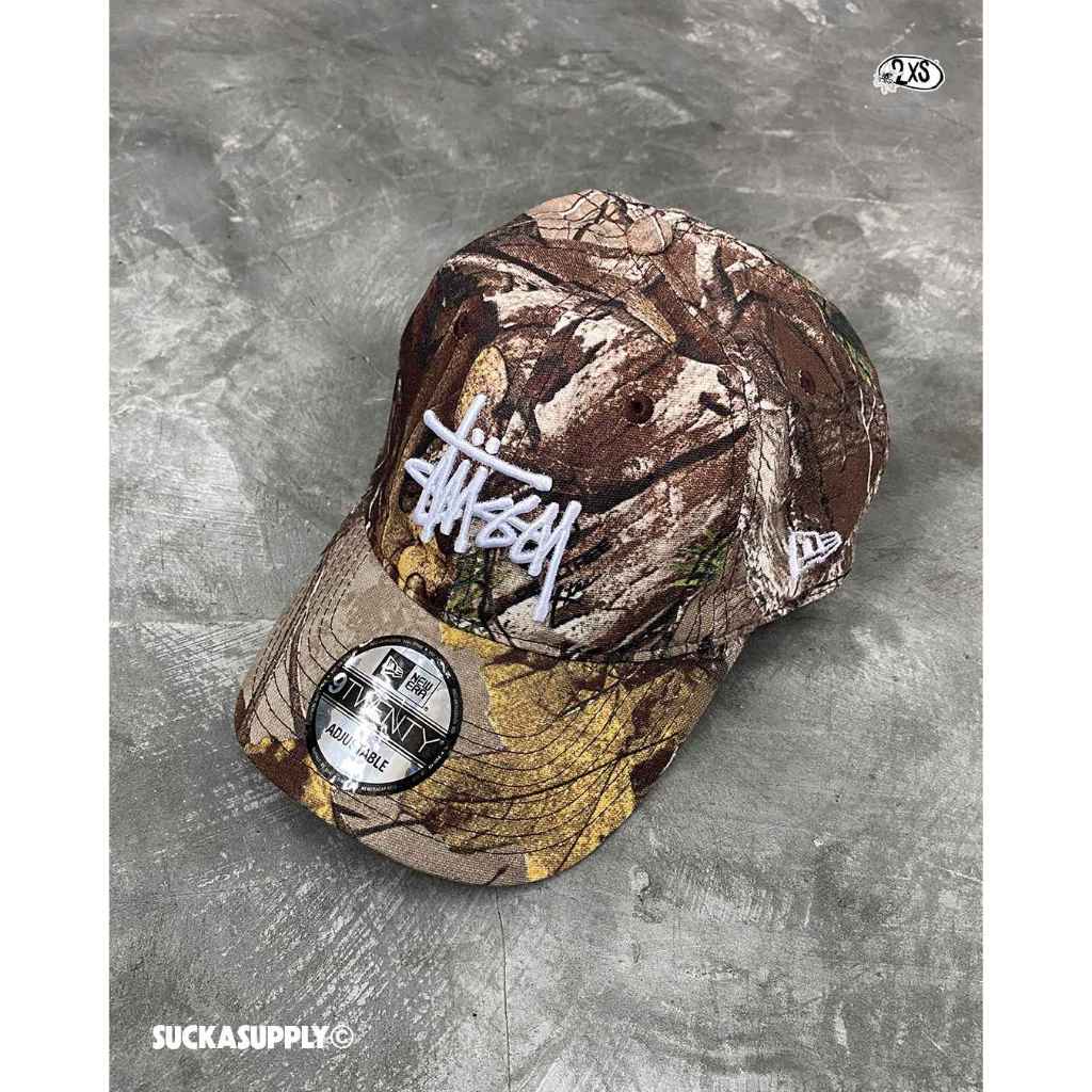 STUSSY 9TWENTY NEW ERA CAP - REALTREE