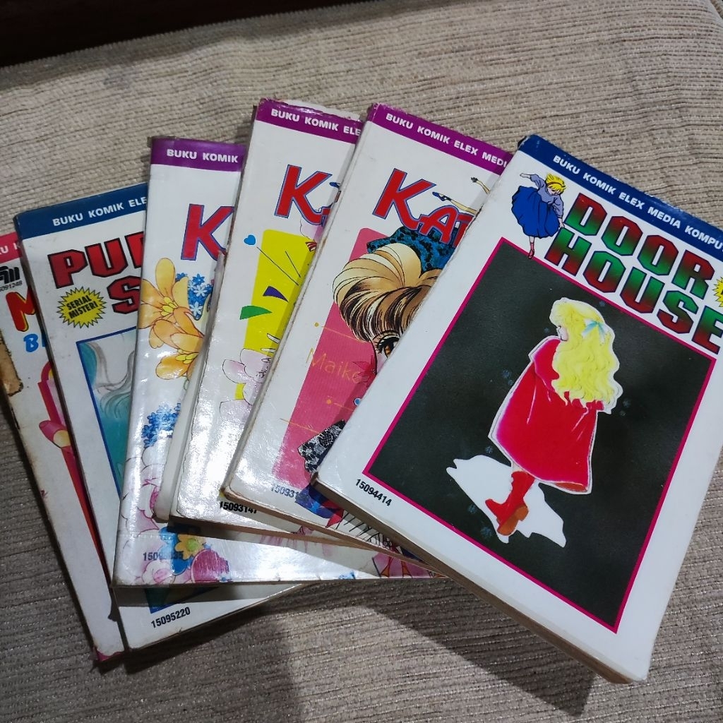 preloved aneka komik elex media komputindo jadul vintage mari chan dragon ballz sailormoon candy