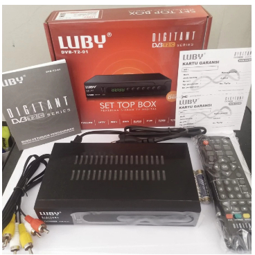 Luby Set Top Box TV Digital DVB T2-01/DVB T2-02