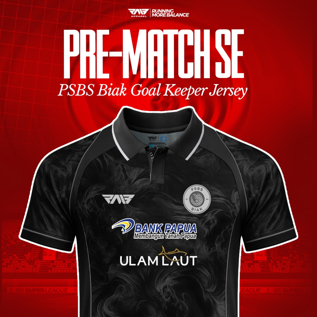 PRE-MATCH Goal Keeper SE "CNY 2026" PSBS BIAK | Jersey Only